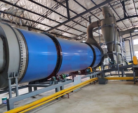 Fruit pomace dryer